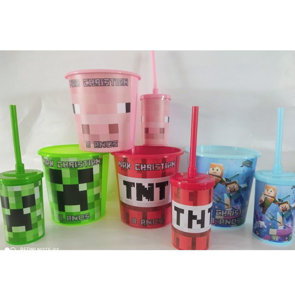 Lembrancinha Minecraft 2 Pç