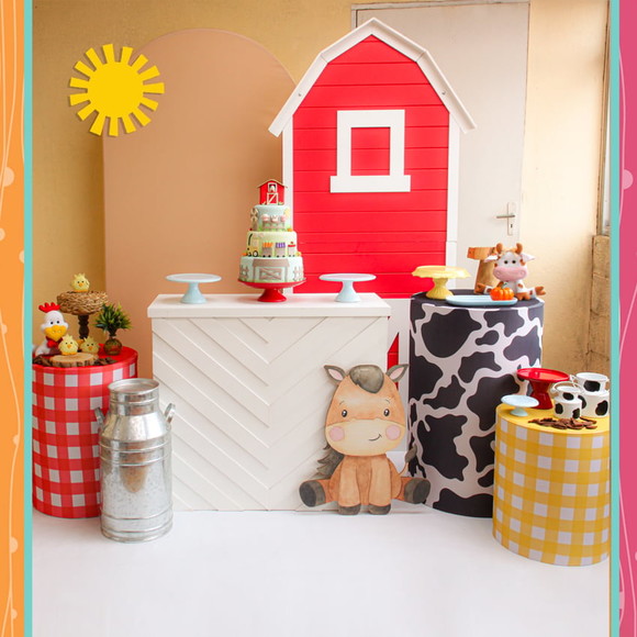 Decoração Fazendinha G - Locação