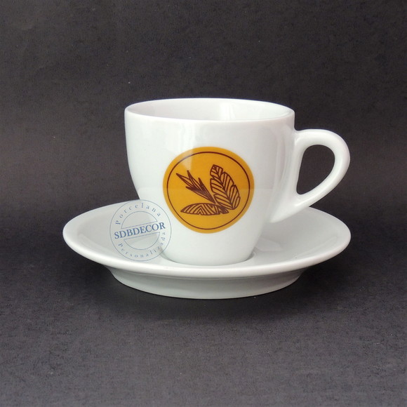 Xícara de Café Porcelana Personalizada - 25 Pcs