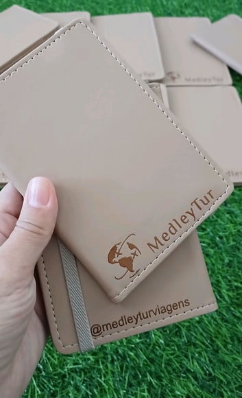 Porta Passaporte Personalizado Turismo Viagem