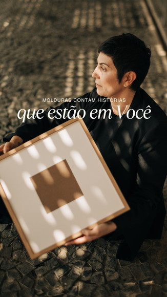 16 Moldura Caixa 30x30 com Passe-partout e Foto