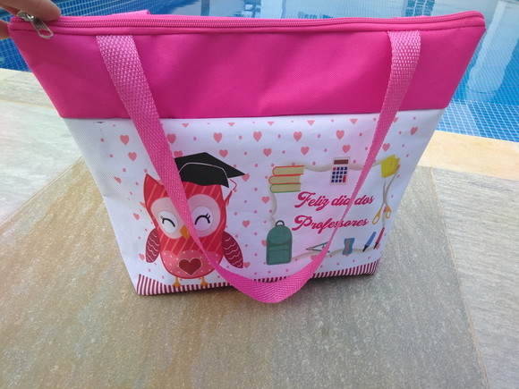 Bolsa Dia dos Professores Lembrancinha Personalizada