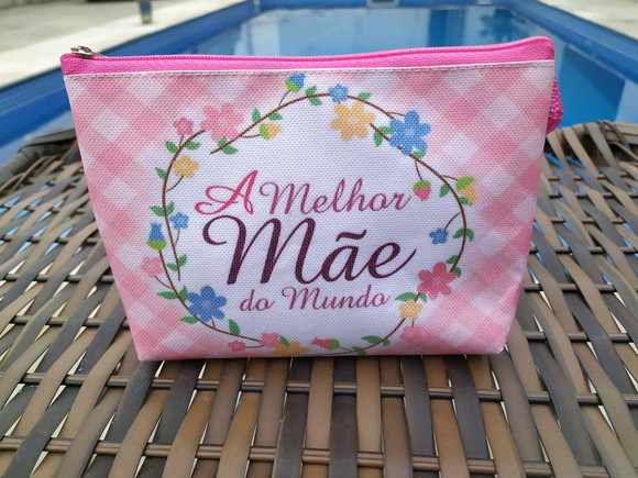 Necessaire Lembrancinha Dia das Mães Personalizada