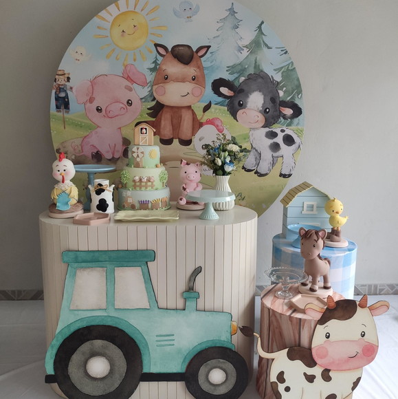 Locação Kit Decoração Fazendinha 1,80