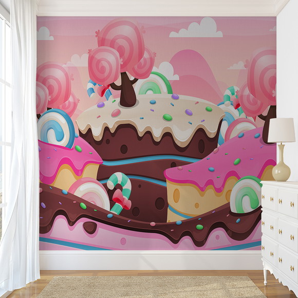 Painel de Parede - Candy World