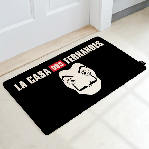 Tapete Decorativo 60x40cm La Casa (PERSONALIZÁVEL)