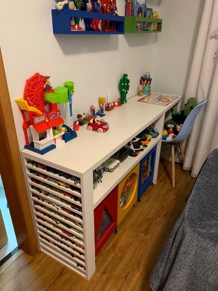 Mesa Organizadora/caixa Brinquedos-frete Grátis-são Paulo
