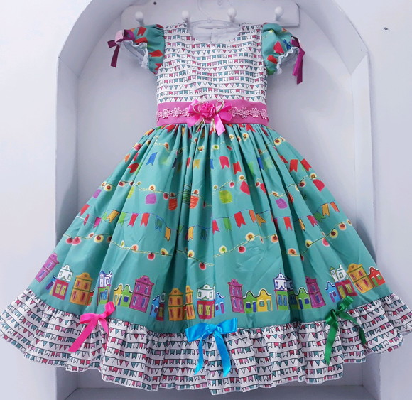 Vestido Festa Junina - LUXO - Igreja