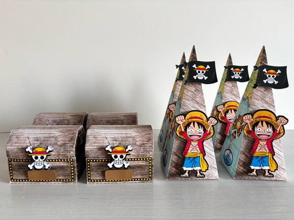 Kit Festa 20 Lembrancinhas One Piece