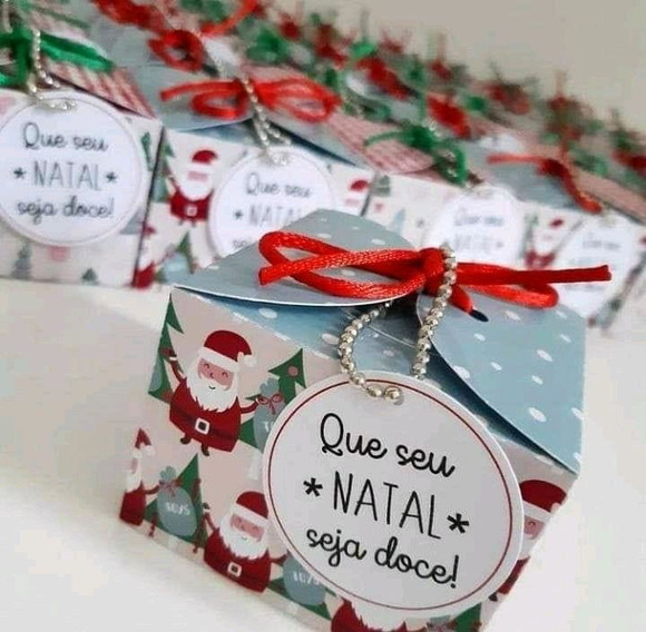 Caixinha de Natal + 4 Arquivos a Sua Escolha